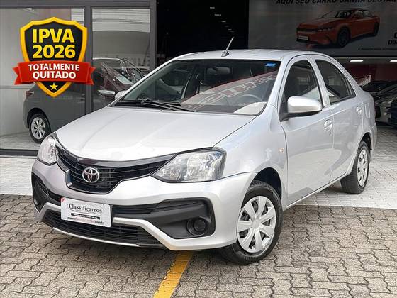 TOYOTA ETIOS 1.5 X SEDAN 16V FLEX 4P MANUAL